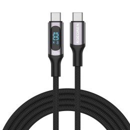 Kabel USB-C do USB-C Rocoren Digital, PD, 1m (szary)