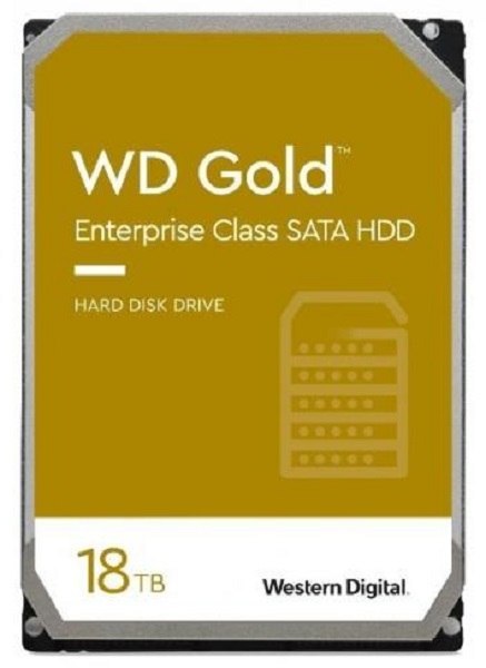 Dysk twardy WD Gold 18 TB 3.5" WD181KRYZ