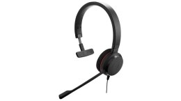 Słuchawki nauszne z mikrofonem JABRA Evolve 20 Mono MS (Przewodowe wtyk/Czarny)