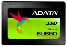Dysk SSD ADATA SU650 480 GB SU650 (2.5″ /480 GB /SATA III (6 Gb/s) /520MB/s /450MB/s)