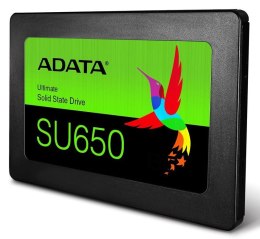 Dysk SSD ADATA SU650 480 GB SU650 (2.5″ /480 GB /SATA III (6 Gb/s) /520MB/s /450MB/s)