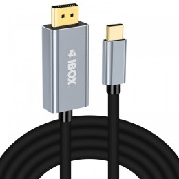 IBOX ITVCDP4K 1x USB typu C 1x DisplayPort