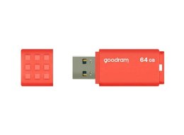 Pendrive (Pamięć USB) GOODRAM (64 GB \USB 3.0 \Pomarańczowy )