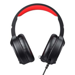 Słuchawki gamingowe Havit GAMENOTE H2233D RGB (czarno-czerwone)