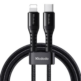 Kabel USB-C do lightning Mcdodo CA-5631, 36W, 1m (czarny)