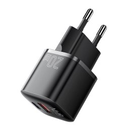 Ładowarka USB-C+USB-A 20W Essager GaN (czarna)