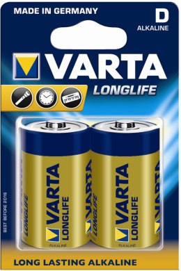 Baterie VARTA Alkaliczno-manganowa D (LR20, R20, 13A, MN1300, UM1, HP2) 2 szt. 4120101412