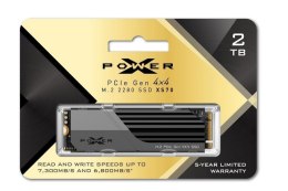 Dysk SSD SILICON POWER SP02KGBP44XS7005 (M.2″ /2 TB /PCI-Express /7300MB/s /6800MB/s)