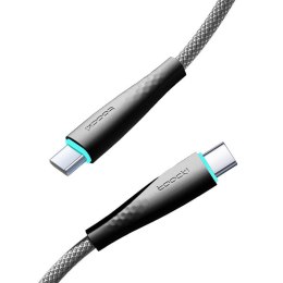 Kabel USB-C do USB-C Toocki TXCTT1- BMH01-B, 1m, PD FC 100W (czarny)