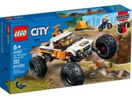 LEGO 60387 City - Przygody samochodem terenowym z napędem 4x4