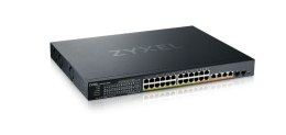 Przełącznik XMG1930-30HP, 24-port 2.5GbE Smart Managed Layer 2 PoE 700W 22xPoE+/8xPoE++ Switch with 4 10GbE and 2