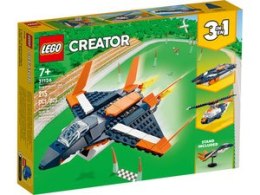LEGO 31126 Creator 3w1 - drzutowiec naddźwiękowy
