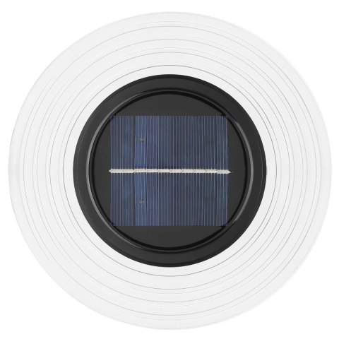 LAMPA SOLARNA DYSKOWA 28 LED DO WBICIA W GRUNT LUB MONTAŻU NA ŚCIANIE