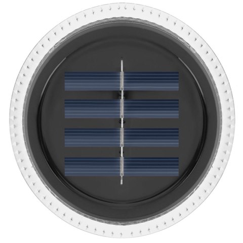 LAMPY SOLARNE DYSKOWE DO WBICIA W GRUNT LUB MONTAŻU NA ŚCIANIE KPL.2SZT