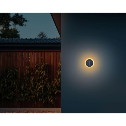 LAMPY SOLARNE DYSKOWE DO WBICIA W GRUNT LUB MONTAŻU NA ŚCIANIE KPL.2SZT