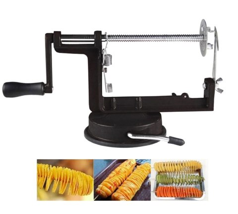 MASZYNKA DO ZIEMNIAKÓW SPIRALNE KRĘCONE FRYTKI BRUNBESTE BB-1012