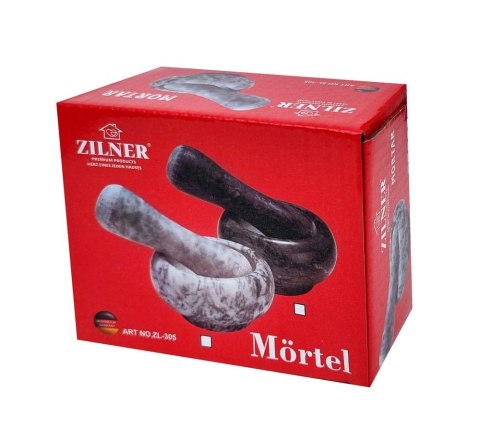 MOŹDZIERZ GRANITOWY MINI 9 x 5CM ZILNER ZL-305