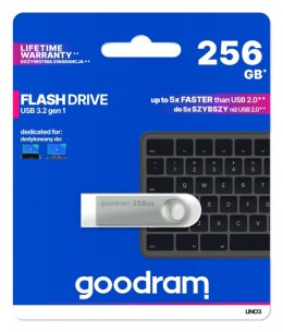 Pendrive (Pamięć USB) GOODRAM (256 GB \Srebrny )