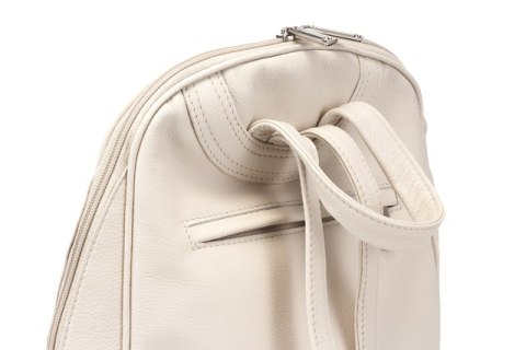 Skórzany plecak Cream Cat EP16