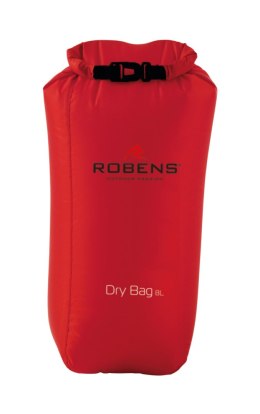 Worek wodoodporny Robens Dry Bag 8 L czerwony (red)