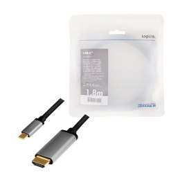 LOGILINK CUA0101 1.8m /s1x USB typu C 1x HDMI