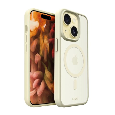LAUT Huex Protect - obudowa ochronna do iPhone 14 Plus/ 15 Plus kompatybilna z MagSafe (yellow)