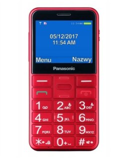 Telefon PANASONIC KX-TU155 Czerwony