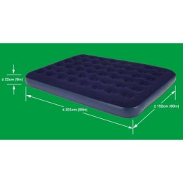 MATERAC FLOKOWANY 2-OSOBOWY QUEEN 203x152x22CM 20256-1