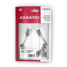 Kabel USB AXAGON USB typ C 0.6