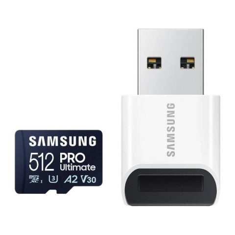 Karta pamięci Samsung 512 GB microSDXC PRO Ultimate 200 MB/s UHS-I/U3 (MB-MY512SB/WW)