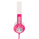 Słuchawki dla Dzieci 3+ Connect 85dB z Mikrofonem BuddyPhone Różowe