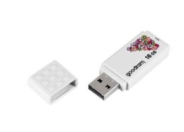 Pendrive (Pamięć USB) GOODRAM (16 GB \USB 2.0 \Biały z wzorem )