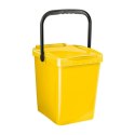 Kosz pojemnik do segregacji sortowania śmieci i odpadków - żółty Urba 21L