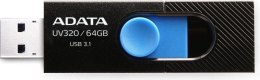 Pendrive (Pamięć USB) A-DATA (64 GB \Czarno-niebieski )