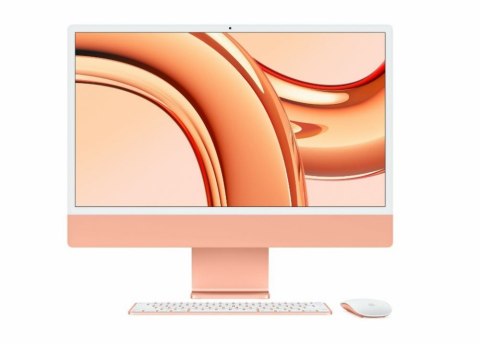 Komputer All-in-One APPLE iMac Pomarańczowy (24"/M3/8GB/SSD256GB)