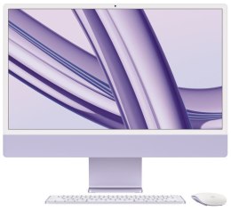 Komputer All-in-One APPLE iMac Fioletowy (24