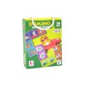 WOOPIE Gra Edukacyjna Transport Zwierzęta Puzzle Domino Montessori