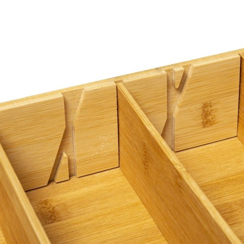 Czarne pudełko na kapsułki Modern Wykonany z metalu i drewna bambusowego, do przechowywania kapsułek kawowych do ekspresu, z 4 p