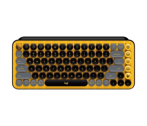 Klawiatura Bezprzewodowa LOGITECH POP Keys Black & Yellow 920-010735