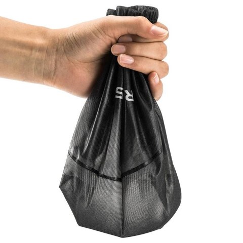 Pokrowiec przeciwdeszczowy na kask rowerowy czarny