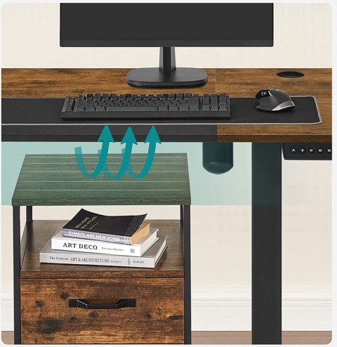 Biurko gamingowe z regulacją wysokości 120 cm