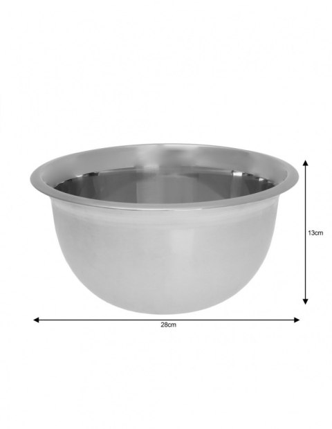 MISKA ZE STALI NIERDZEWNEJ 28CM KiNGHOFF KH-1489