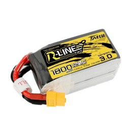 Akumulator Tattu R-Line Version 3.0 1800mAh 14,8V 120C 4S1P XT60