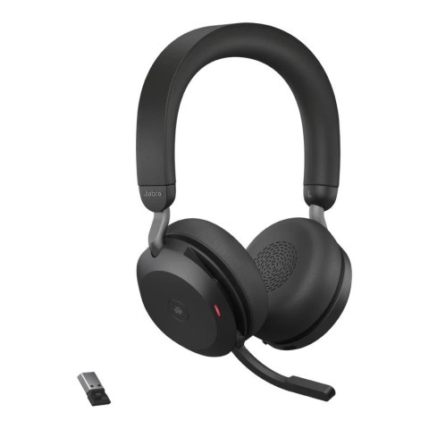 Słuchawki z mikrofonem JABRA Evolve2 75 Czarny Czarny