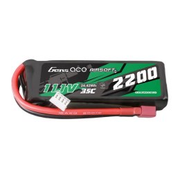 Akumulator Gens ace 35C 2200mAh 3S1P 11.1V Airsoft Gun Lipo z konektorem T Plug