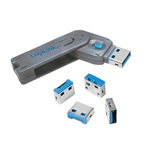 LOGILINK AU0043 Blokada zabezpieczająca porty USB