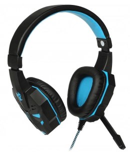 Słuchawki z mikrofonem IBOX SHPIX8MV Czarno-niebieski