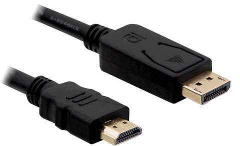 DELOCK Displayport - HDMI 3m 3m /s1x DisplayPort (wtyk) 1x HDMI (wtyk)
