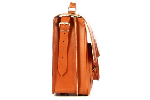 Torba z juchtu na ramię 3w1 Vintage P43 BLACK