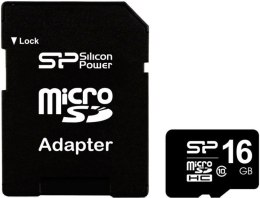 Karta pamięci SILICON POWER 16 GB Adapter SD